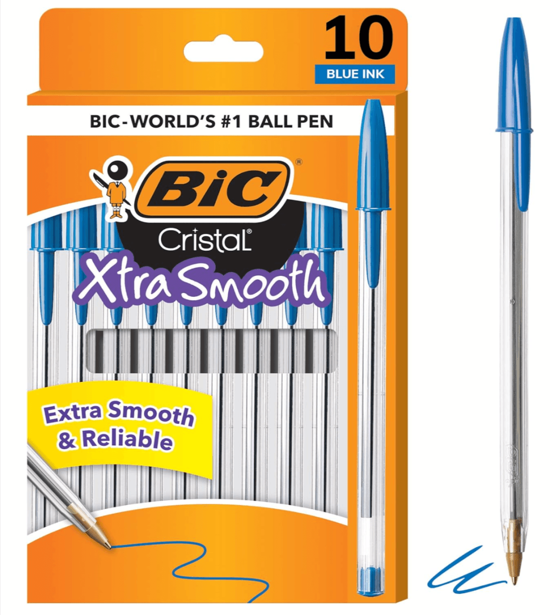Smooth Writing with BIC Cristal Xtra Pens (68% Off)