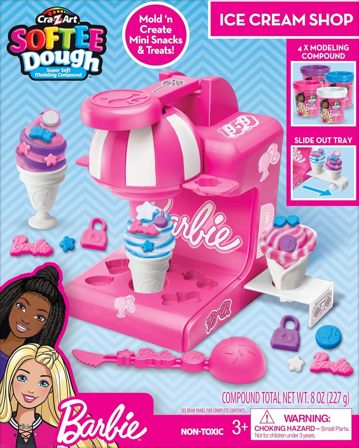 Barbie Softee Dough Ice Cream Playset - 28% Off