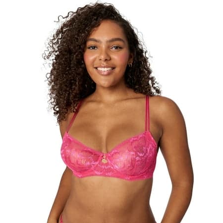 Adored by Adore Me Floral Lace Evalynn Unlined Bra, Sizes 34B-40DD