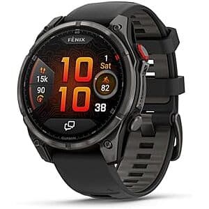 Garmin fēnix 8 Pro 47mm Sapphire GPS Smartwatch with AMOLED Display