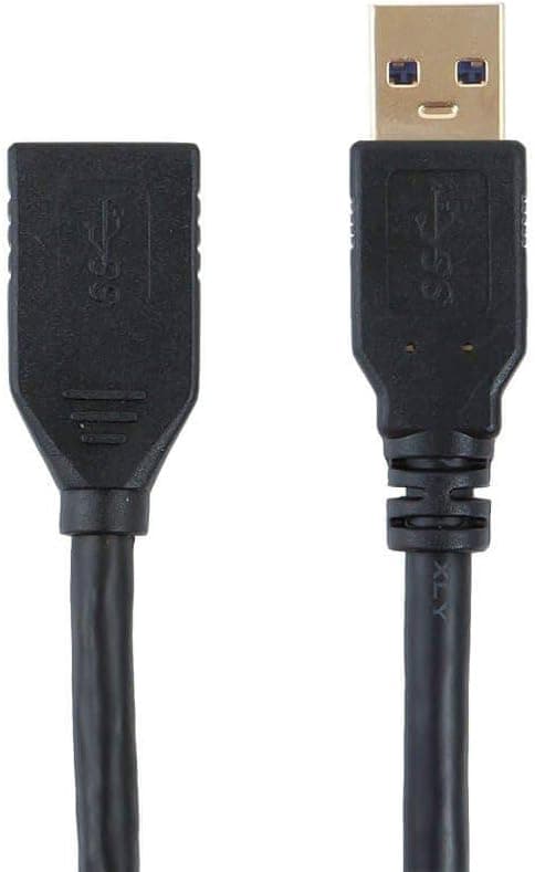 Monoprice Select Series USB 3.0 A to A Female Extension Cable 3ft use with PlayStation, Xbox, Oculus VR, USB Flash Drive, Card Reader, Hard Drive, Keyboard, Printer, Camera and More!