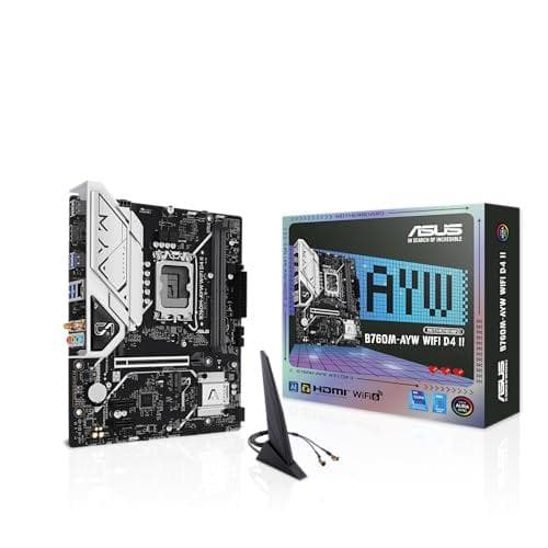 ASUS B760 microATX Motherboard: Powerful PC Upgrade
