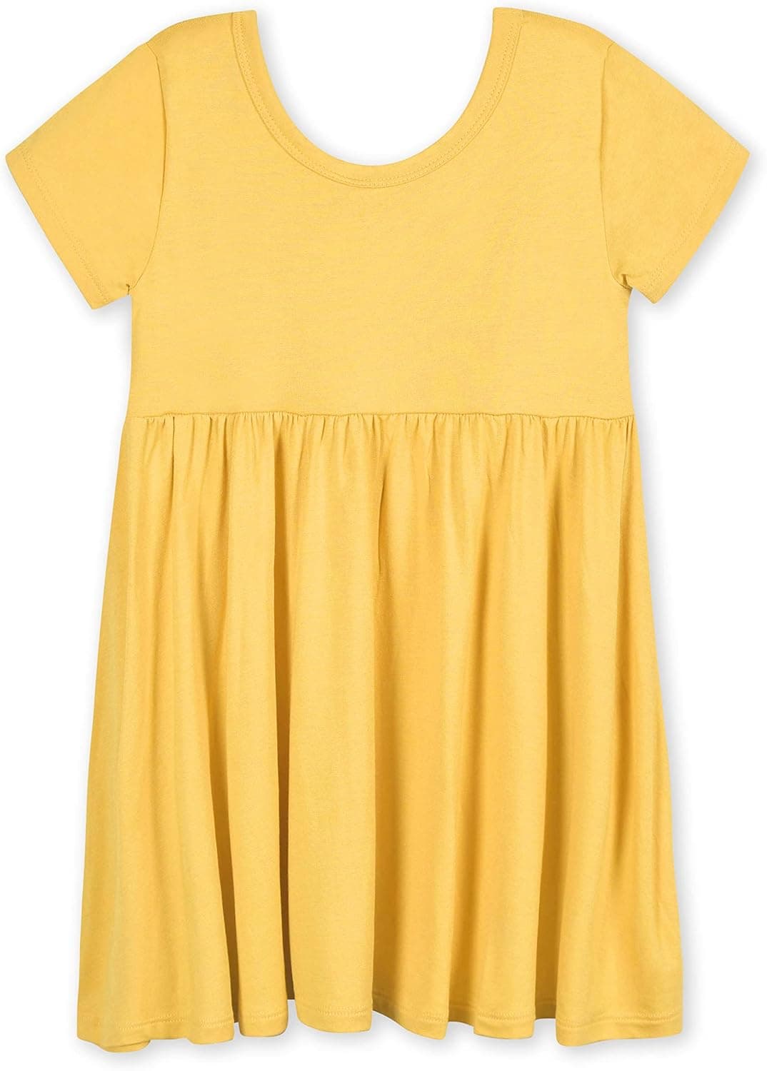 Gerber Baby Girls Twirl Dress - Buttery-Soft Eucalyptus Playwear