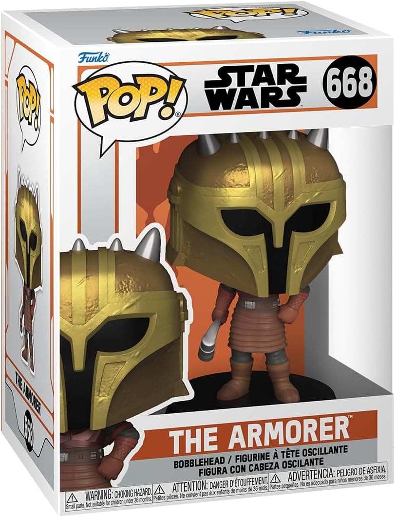 Funko POP! Vinyl: The Armorer Mandalorian S9 Collectible Figure