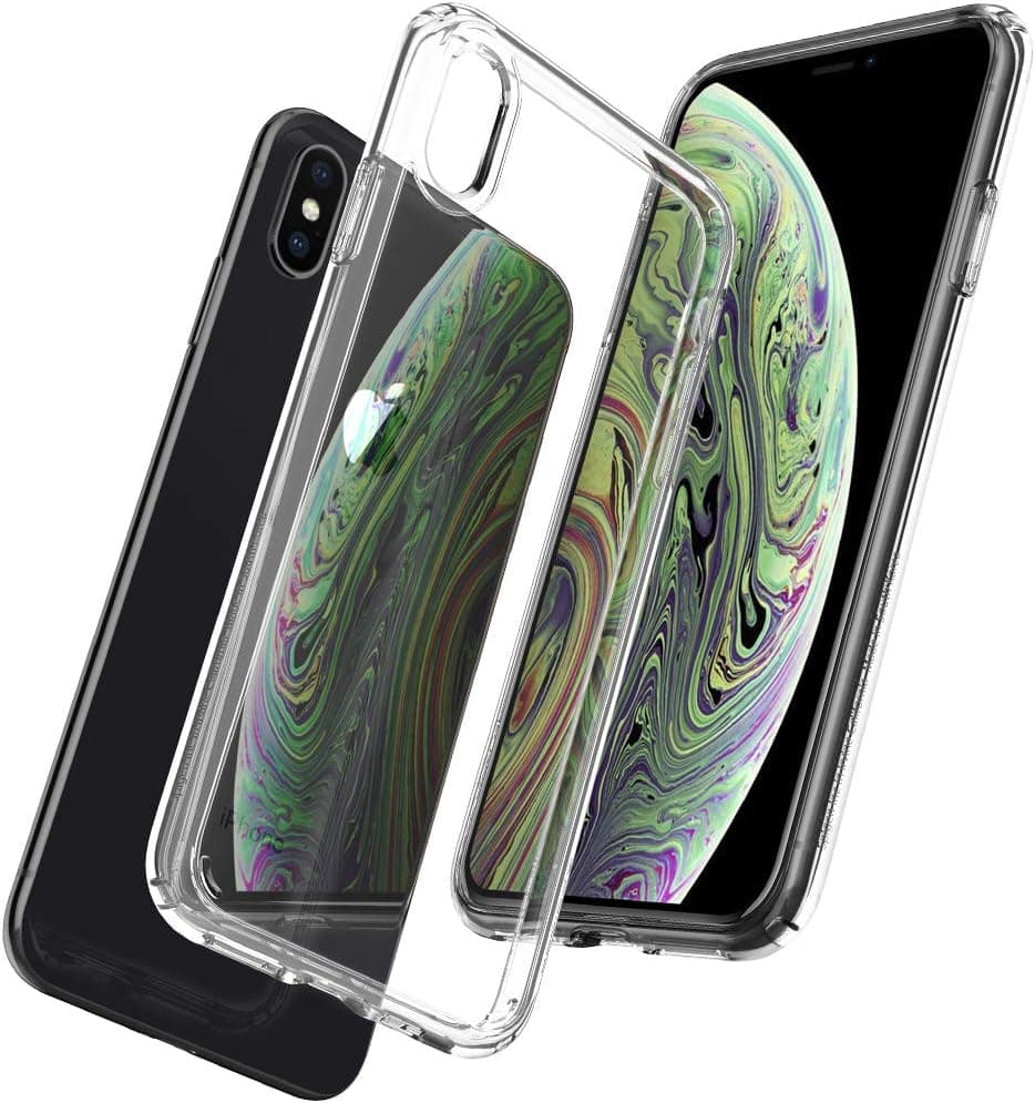 Spigen Ultra Hybrid iPhone Case - Clear & Wireless Charging