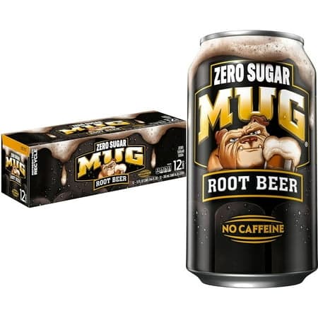 Diet Mug Diet Root Beer, 12 Fl Oz, 12 Count