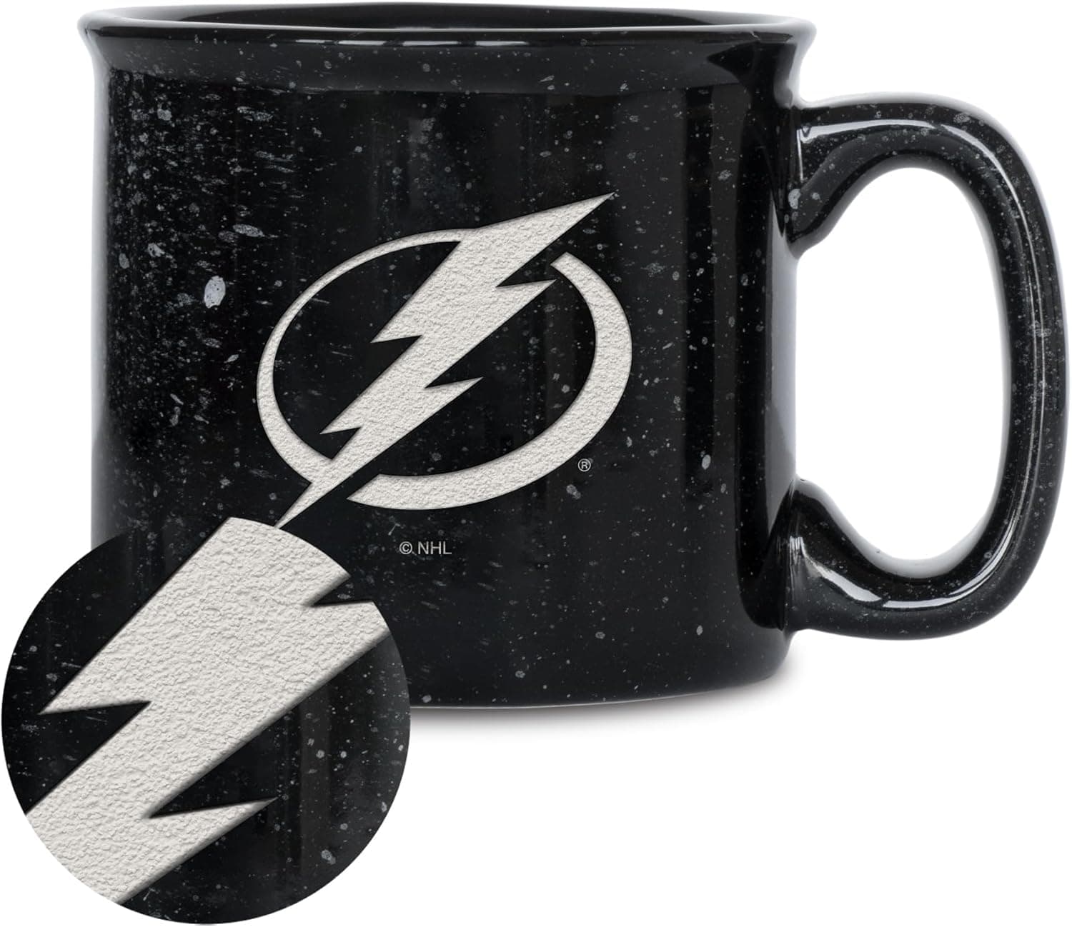 NHL Tampa Bay Lightning Laser Engraved Campfire Mug