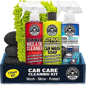 Chemical Guys Interior & Exterior Car Wash Kit - Just $28