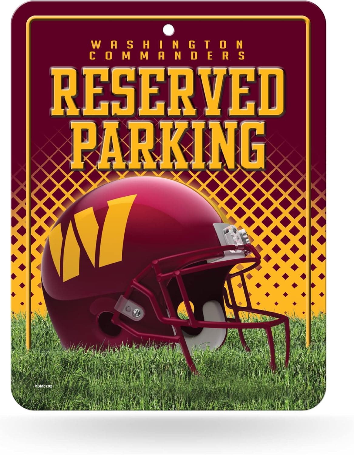 Elevate Your Space with NFL Commanders Carbon Fiber Sign