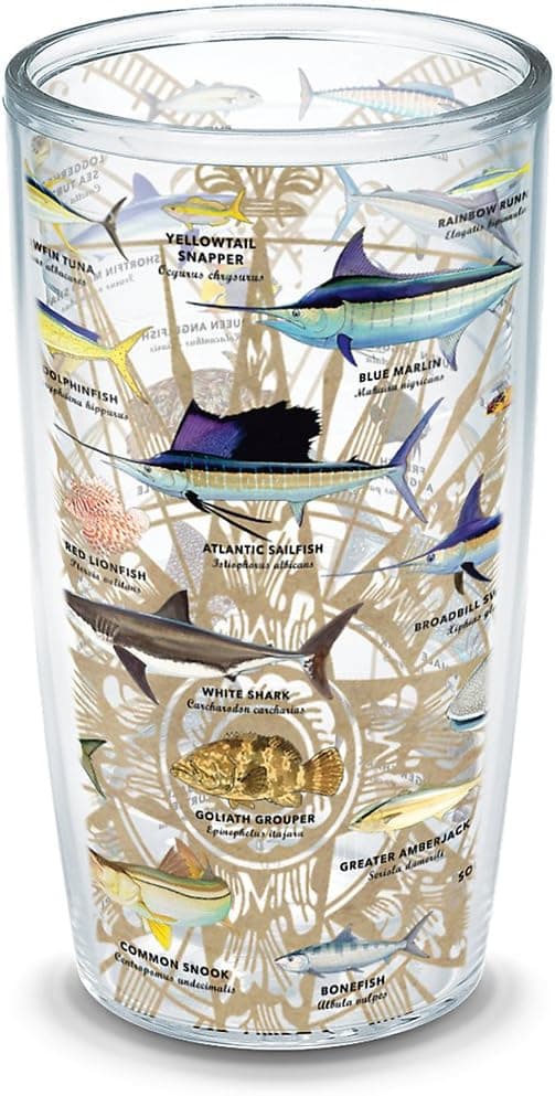 Tervis Double-Walled Insulated Tumbler, 16oz - Guy Harvey Design