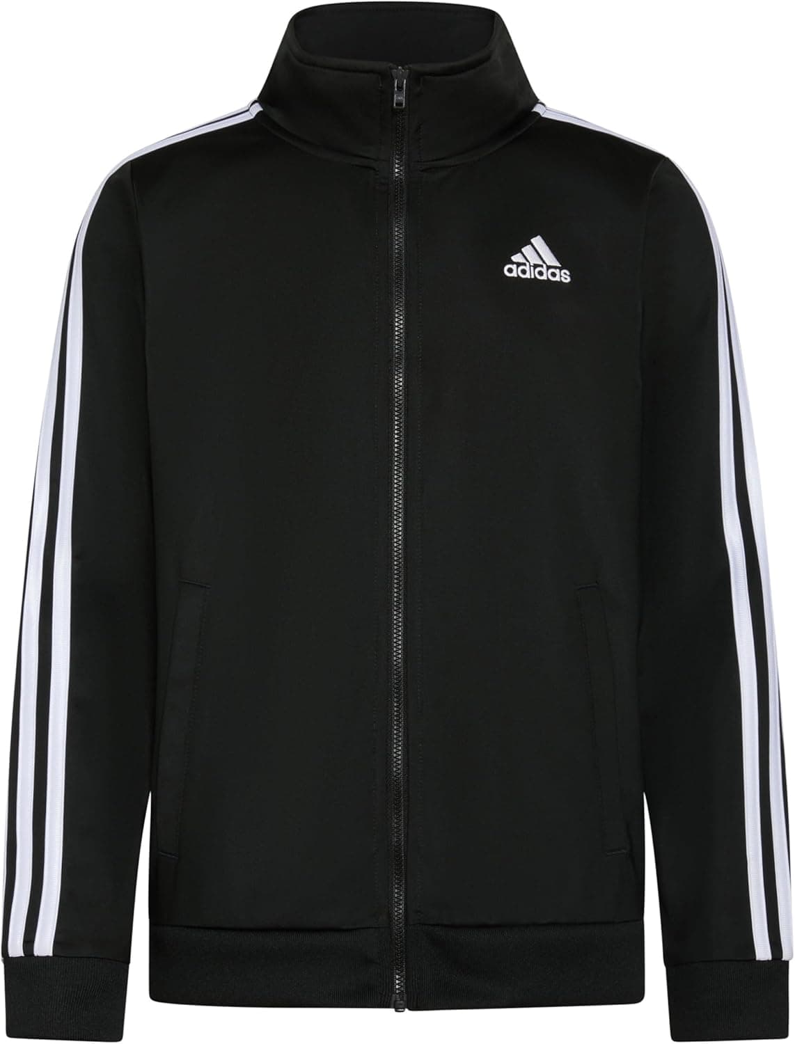 Save 65% on Adidas Boys' Toddler Zip Front Iconic Tricot Jacket