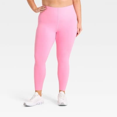 Women's Super Flex Ultra High Rise Bonded Leggings - All In Motion™ Pink 4X