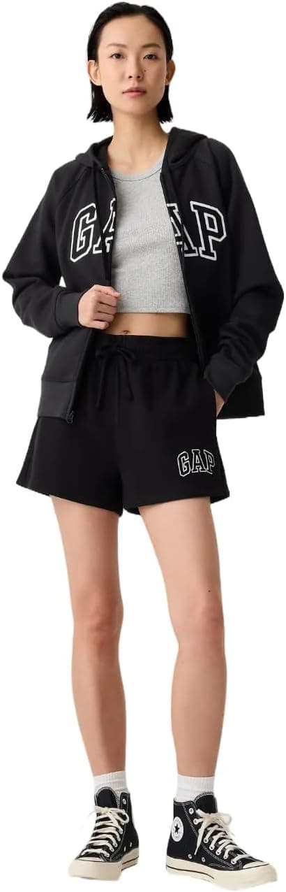 Save 50% on GAP Women's Logo Short in True Black
