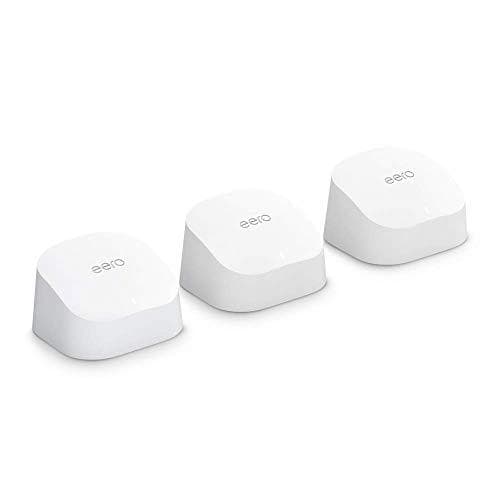 Save 50% on 3-Pack Amazon eero 6 Mesh Wi-Fi 6 System
