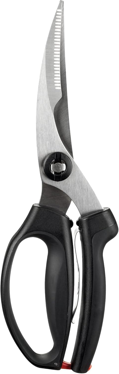 Slice through poultry with ease: OXO Good Grips Spring-Loaded Shears