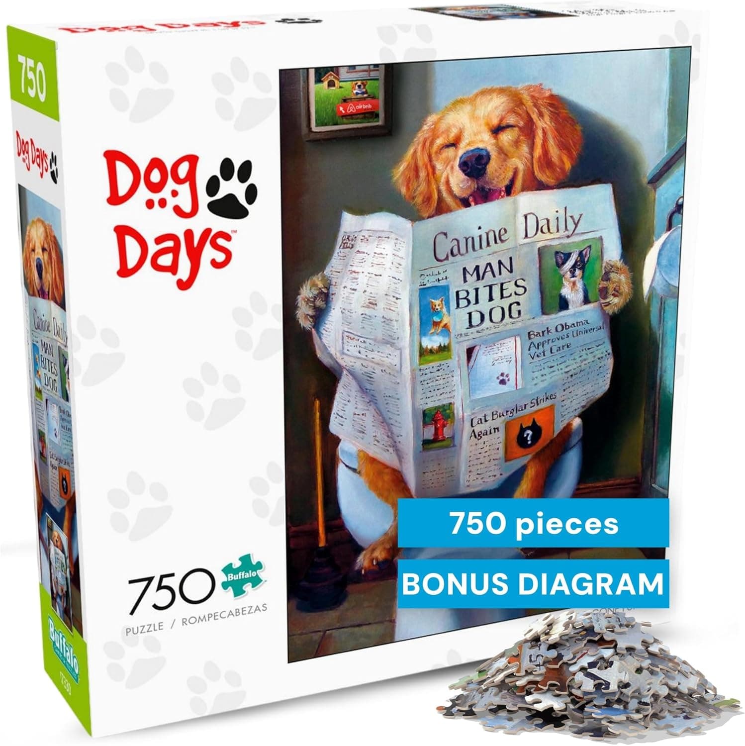 Laugh-Out-Loud Dog-Themed Puzzle by Buffalo Games