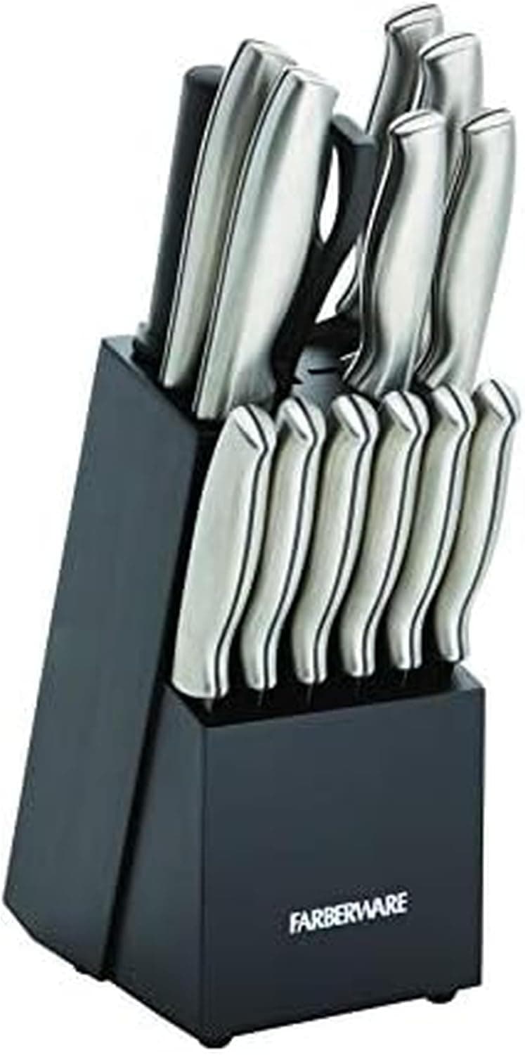 Farberware Stainless Steel Knife Set: Razor-Sharp Blades, Ergonomic Handles