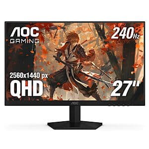 Save on the AOC 27" Gaming Monitor with Vibrant Display