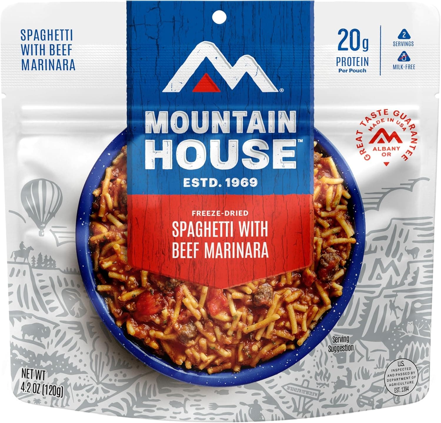 Savor the Outdoors with Mountain House Spaghetti Meal