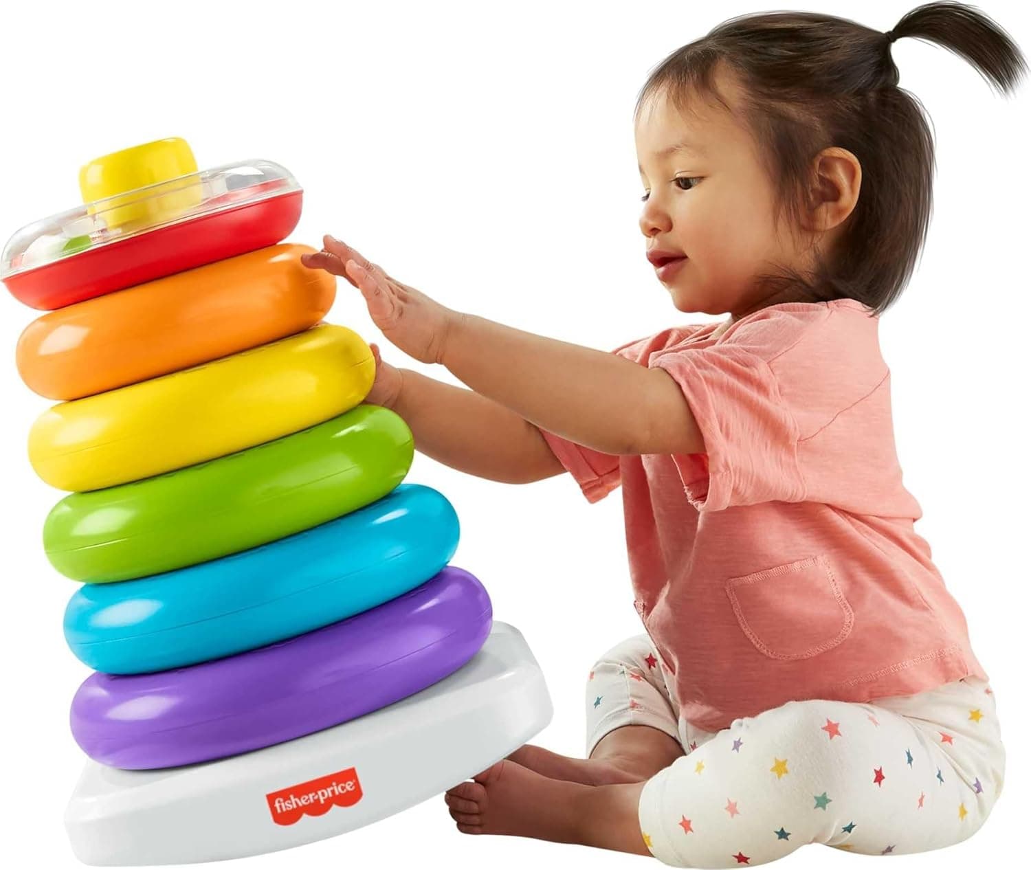 Colorful Stacking Fun with Fisher-Price Rock-a-Stack