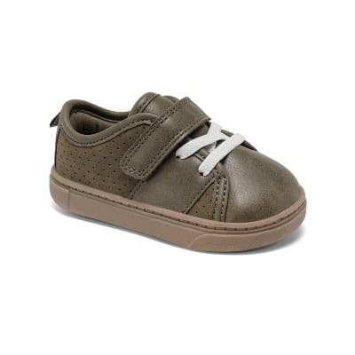 Carter's Just One You® Baby Daily First Walker Sneakers - Olive Green 3