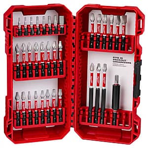 Milwaukee 35-Pc Impact Duty Screwdriver Bit Set for Tough Jobs