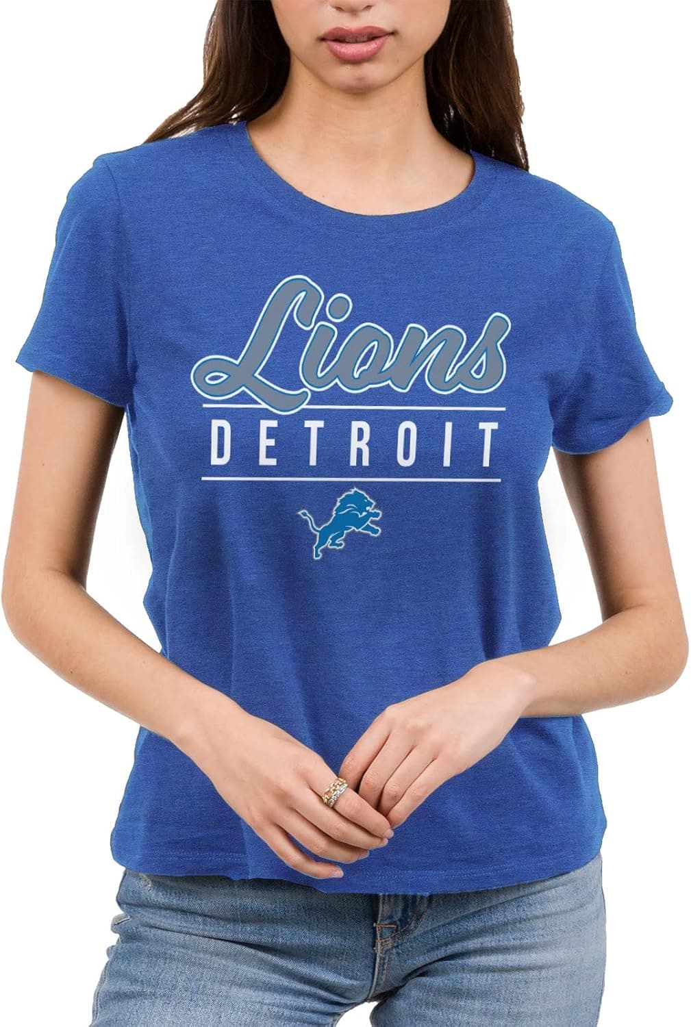 Cheer on the Lions in Style: Women's NFL Fan Tee