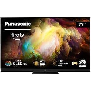 77" Panasonic Z8 OLED 4K UHD 144Hz Smart Fire TV (2025) $1400 + Free S&H