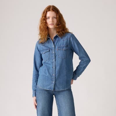 Levi's® Women's The Ultimate Western Shirt - Diamonds Are Best Friends S