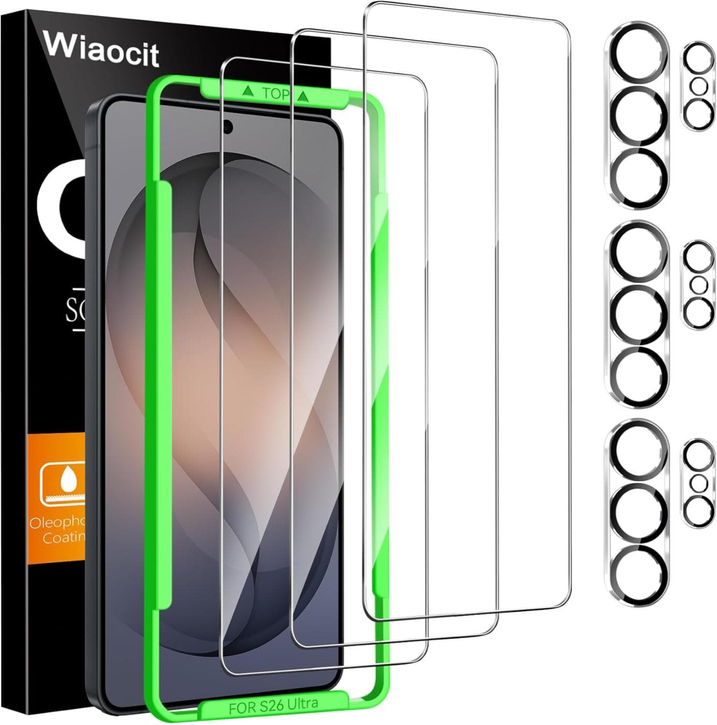 Samsung Galaxy S26 Ultra Screen Protectors (3-Pack) - 23% Off