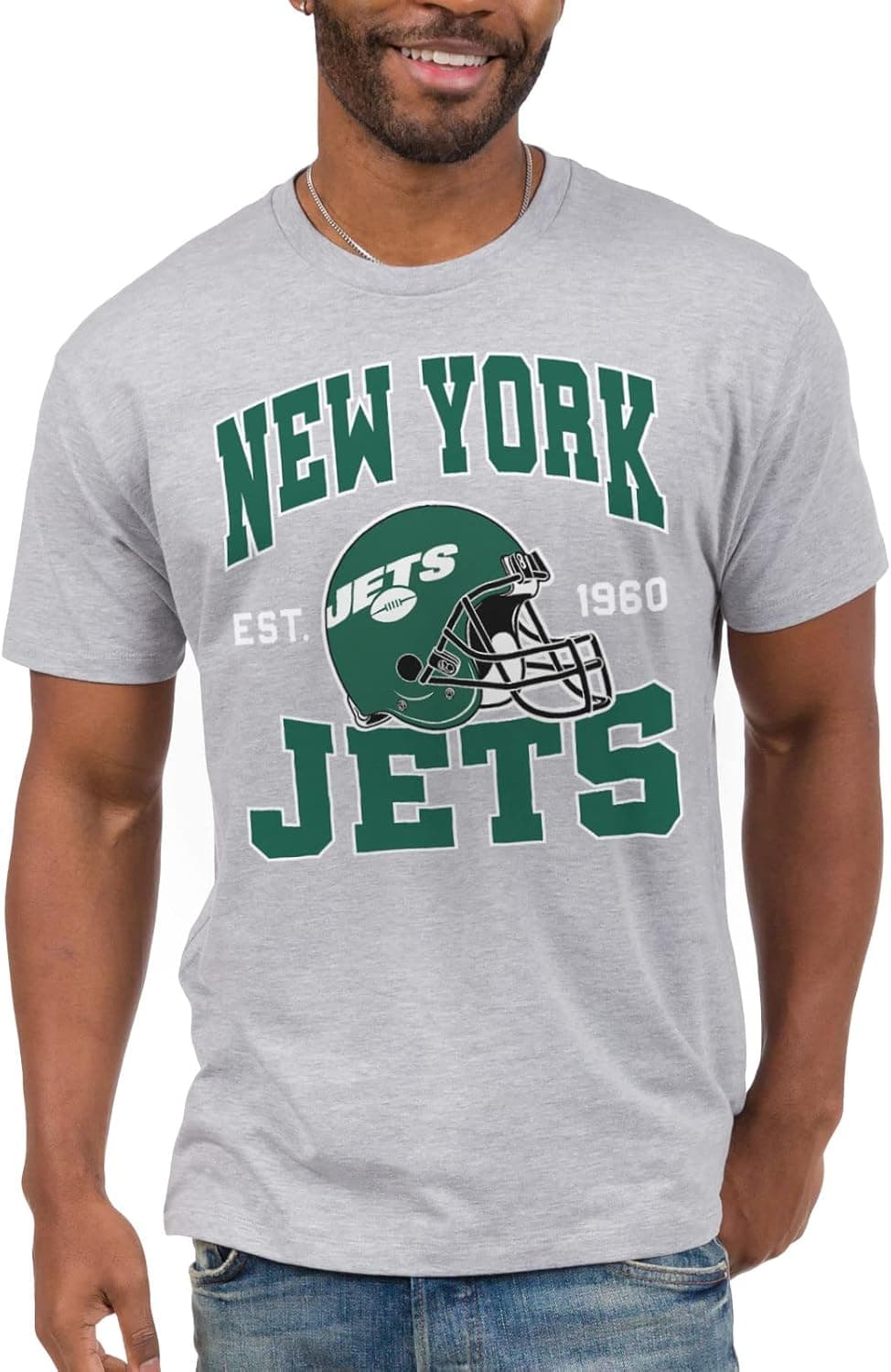 Officially Licensed Jets Helmet Tee - Stylish NFL Apparel