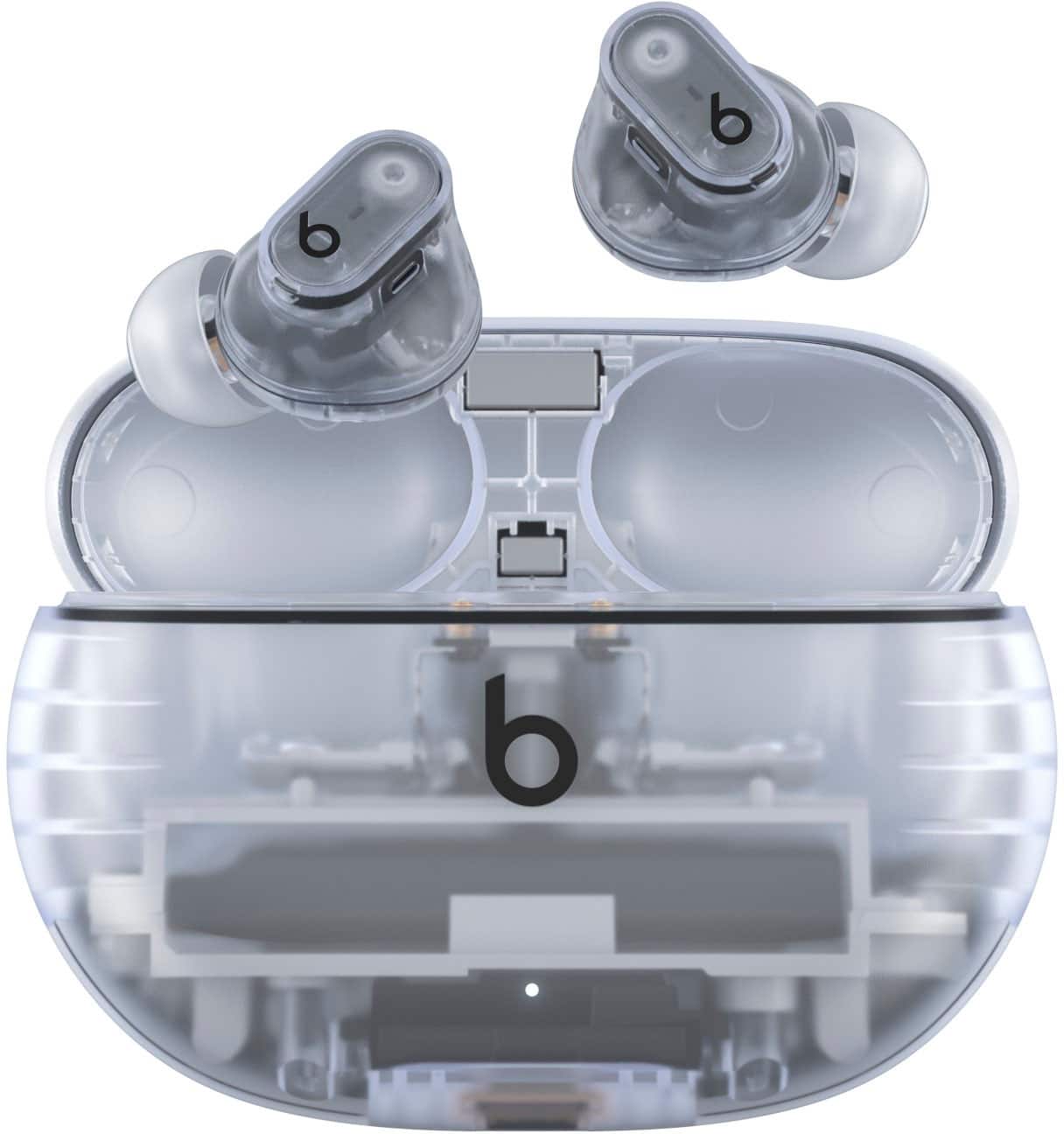 Beats - Studio Buds + True Wireless Noise Cancelling Earbuds - Transparent