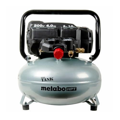 32% Off Metabo HPT Pancake Air Compressor for DIY Projects