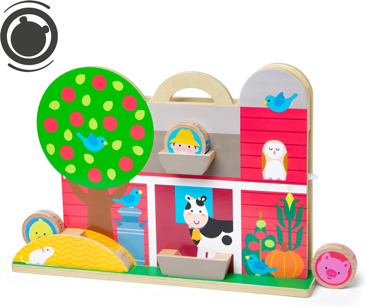 Melissa & Doug Wooden Barnyard Tumble Toys - 48% Off