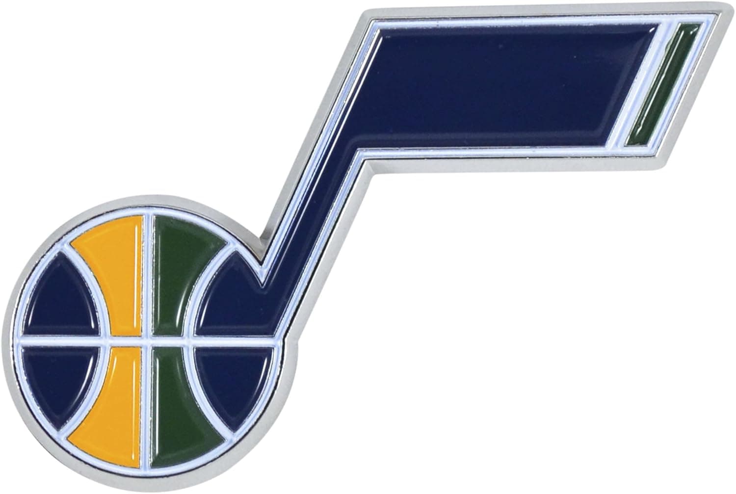 Showcase Your Jazz Pride with the FANMATS 3D Metal Emblem