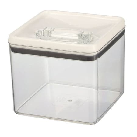 Better Homes & Gardens Flip-Tite Large 19.7 Cup Airtight Bagel Food Storage Container, BPA-Free, Stackable Pantry Canister