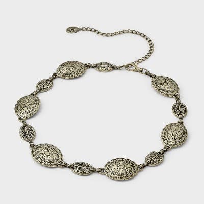 Concho Chain Belt - Wild Fable™ Brass XL/XXL