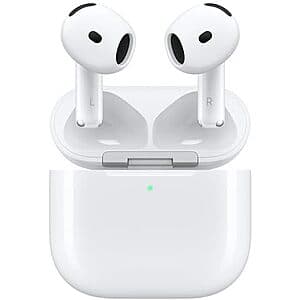 Refurbished Apple AirPods 4 with ANC, $119 or Less