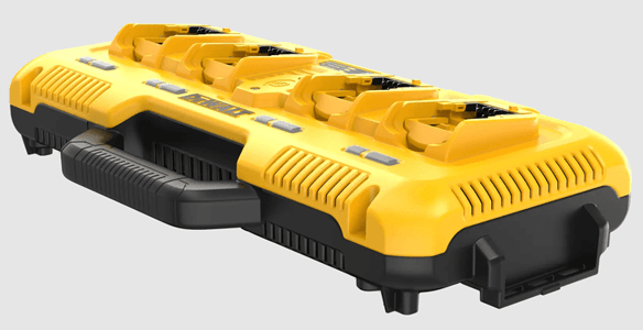 Charge 4 Tools Simultaneously with DeWALT Fast Charger