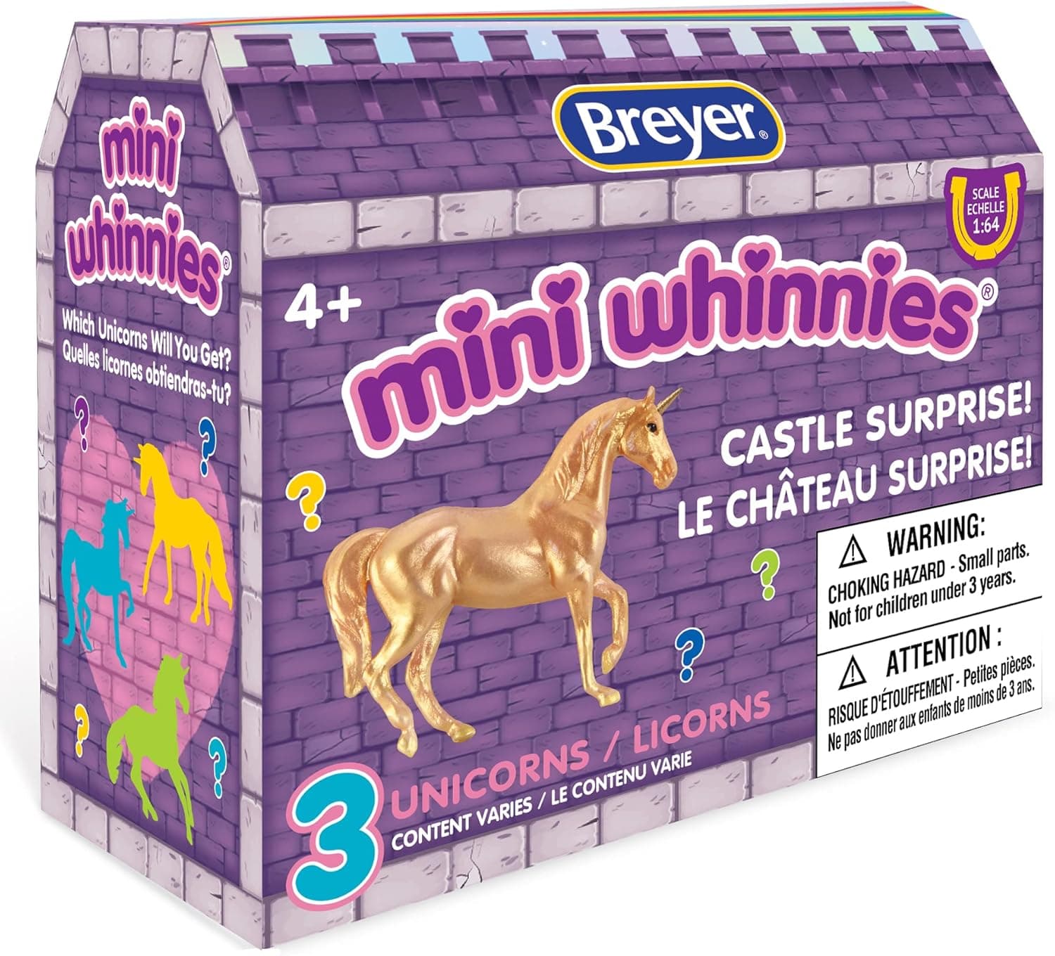 Breyer Horses Mini Whinnies Castle Surprise: Magical Unicorns
