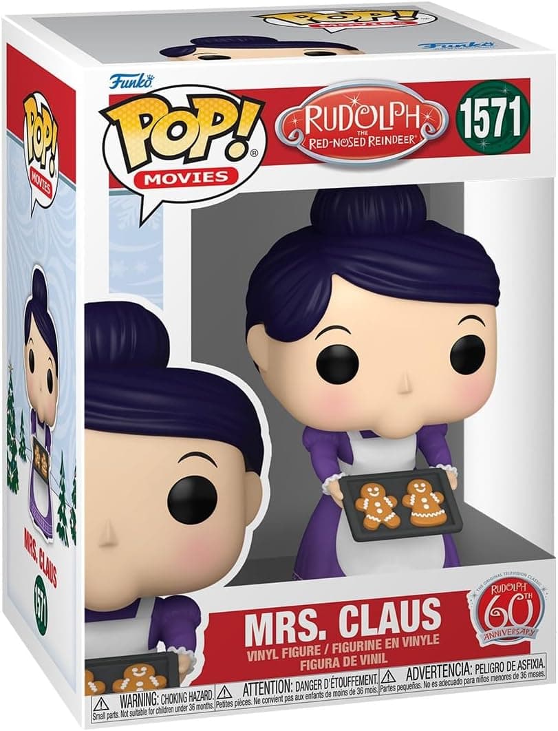 Funko POP Rudolph The Red-Nosed Reindeer: Mrs. Claus Vinyl Figure