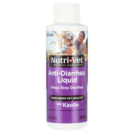 Nutri-Vet Anti-Diarrhea Digestive Remedy for Dogs - Mint Flavor - 4 oz.
