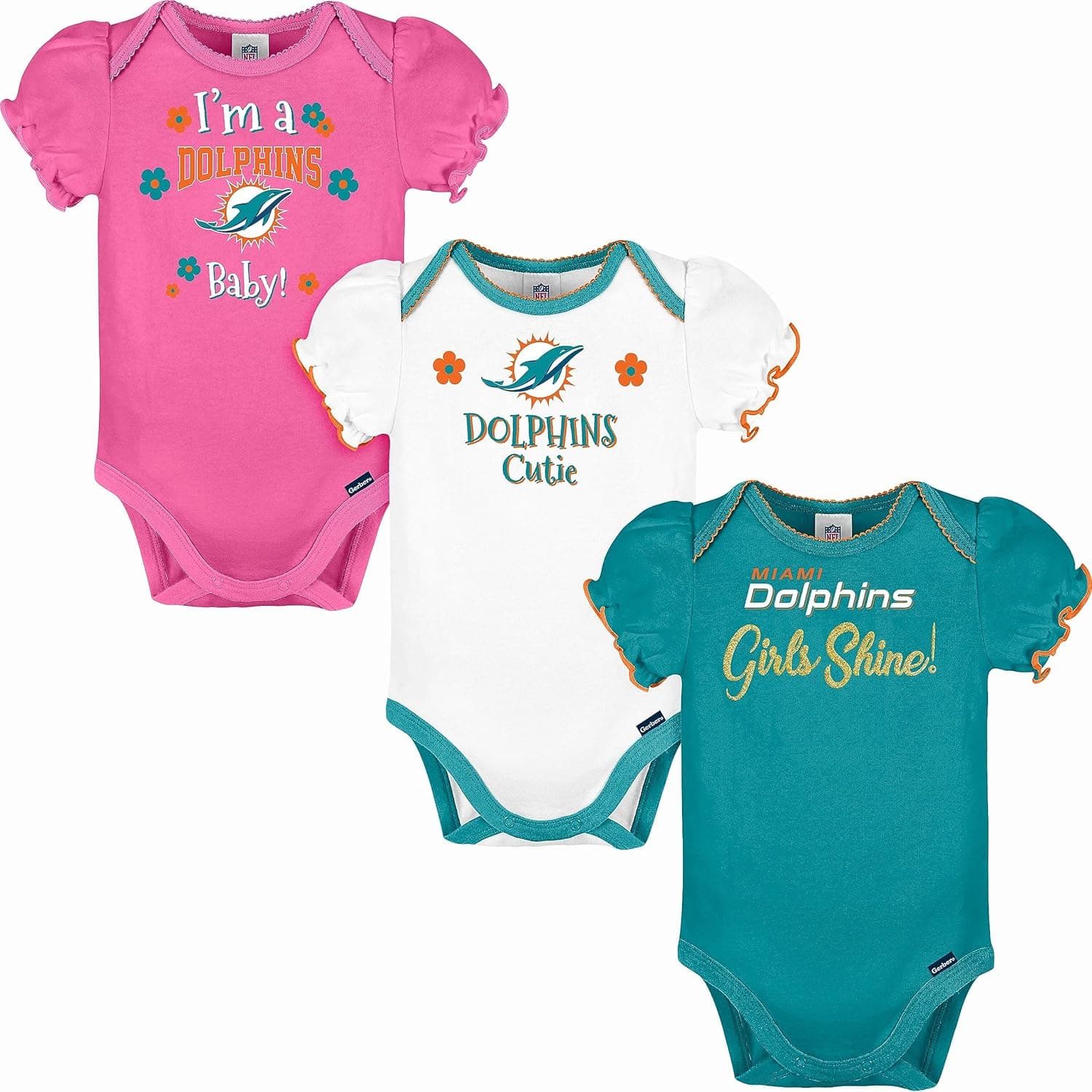 Cheer on Your Little One with Gerber NFL Bodysuits
