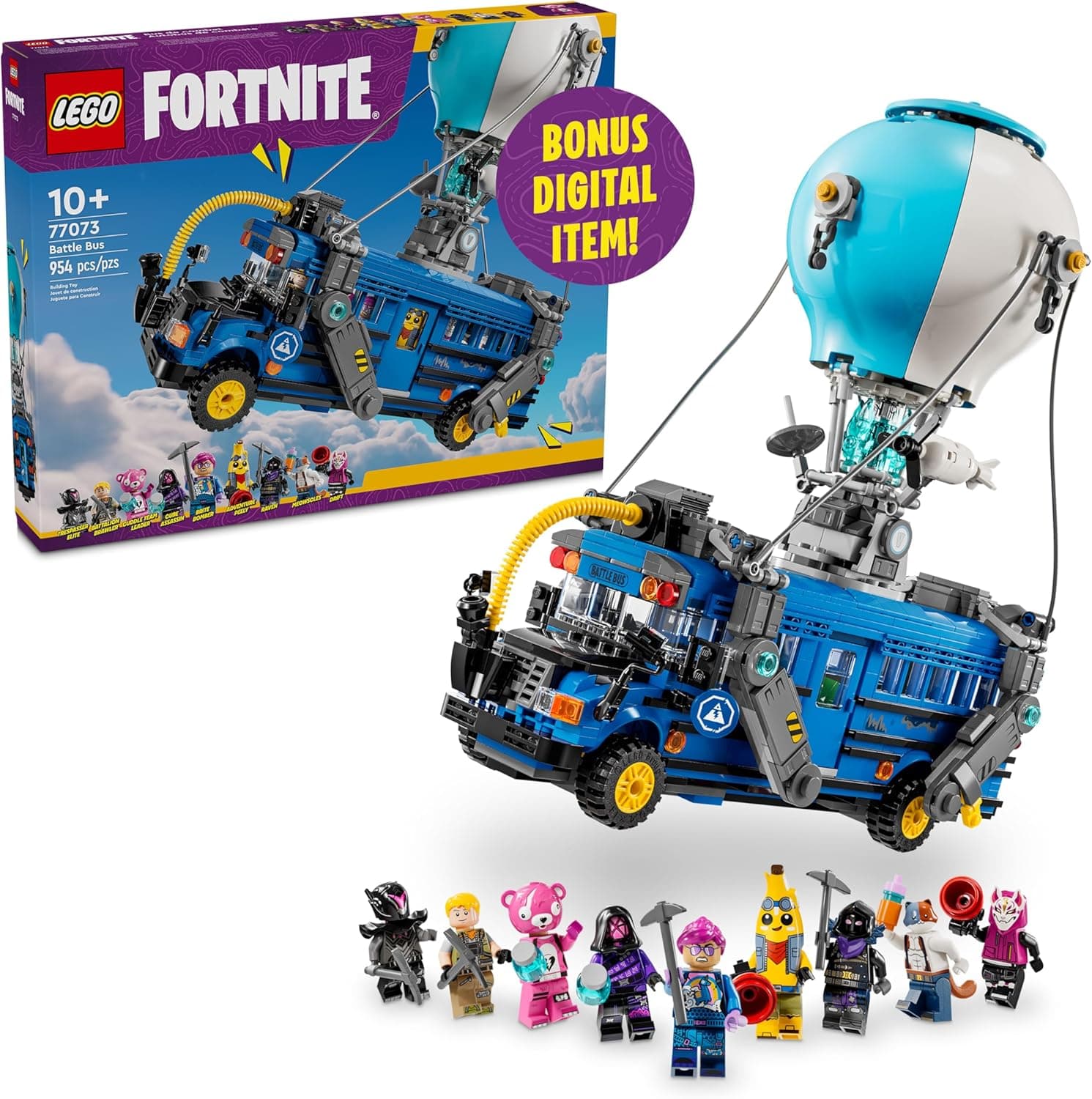 Construct the Fortnite Battle Bus with LEGO's Collectible Toy