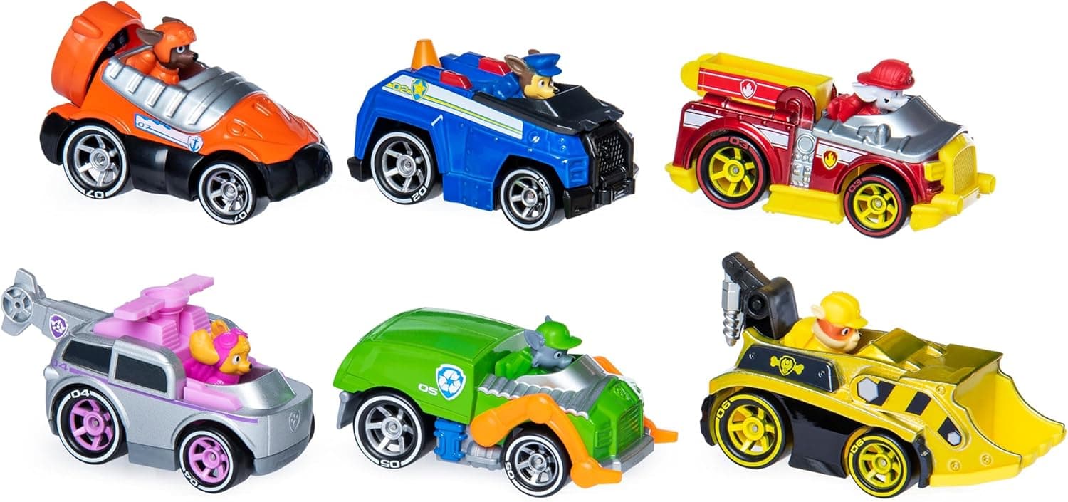 Paw Patrol Die-Cast Vehicles: 6-Pack Classic Gift Set