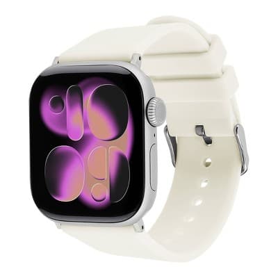 Case-Mate Universal Silicone Watch Band - Cream