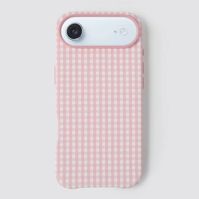 Hello Lux iPhone Air Phone Case - Pink Gingham