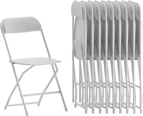 Flash Furniture Hercules Plastic Folding Chair 10-Pack