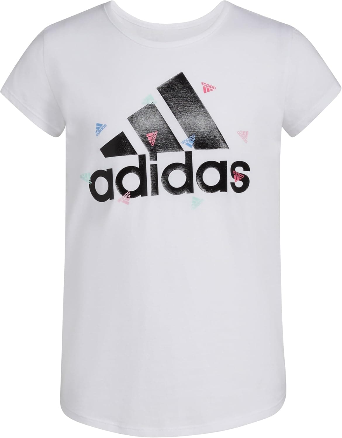 Save 54% on adidas Girls' Essential T-Shirt in White Confetti