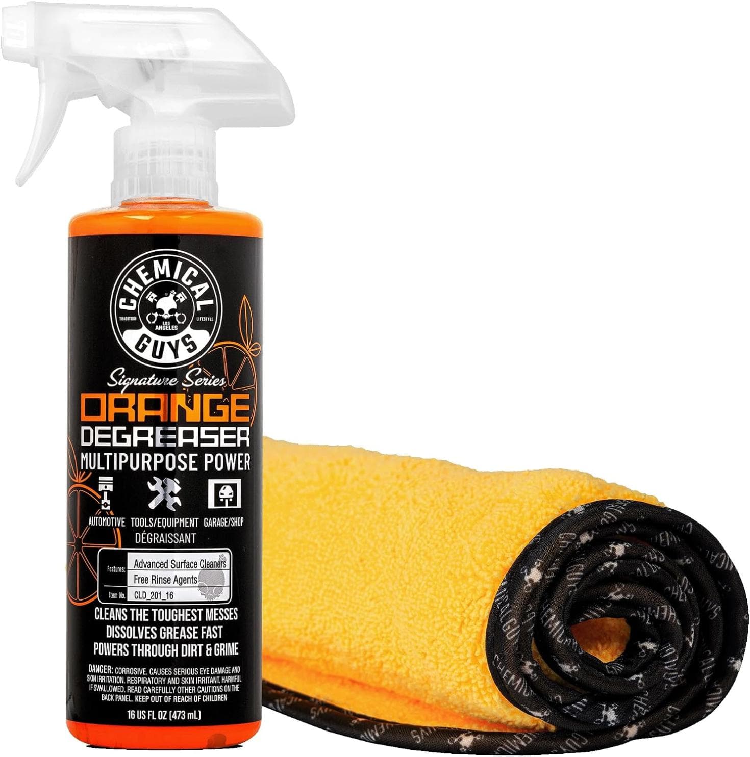 Degrease with Ease Using Chemical Guys Orange Degreaser